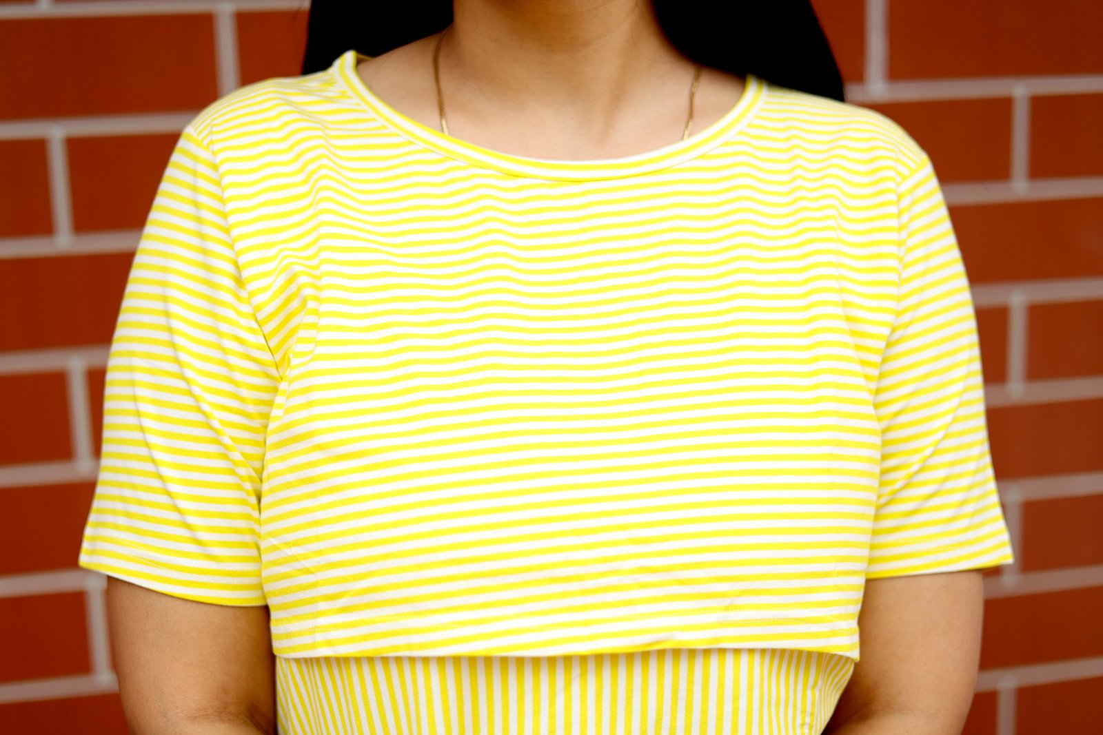 Lemon Light Nursing Blouse
