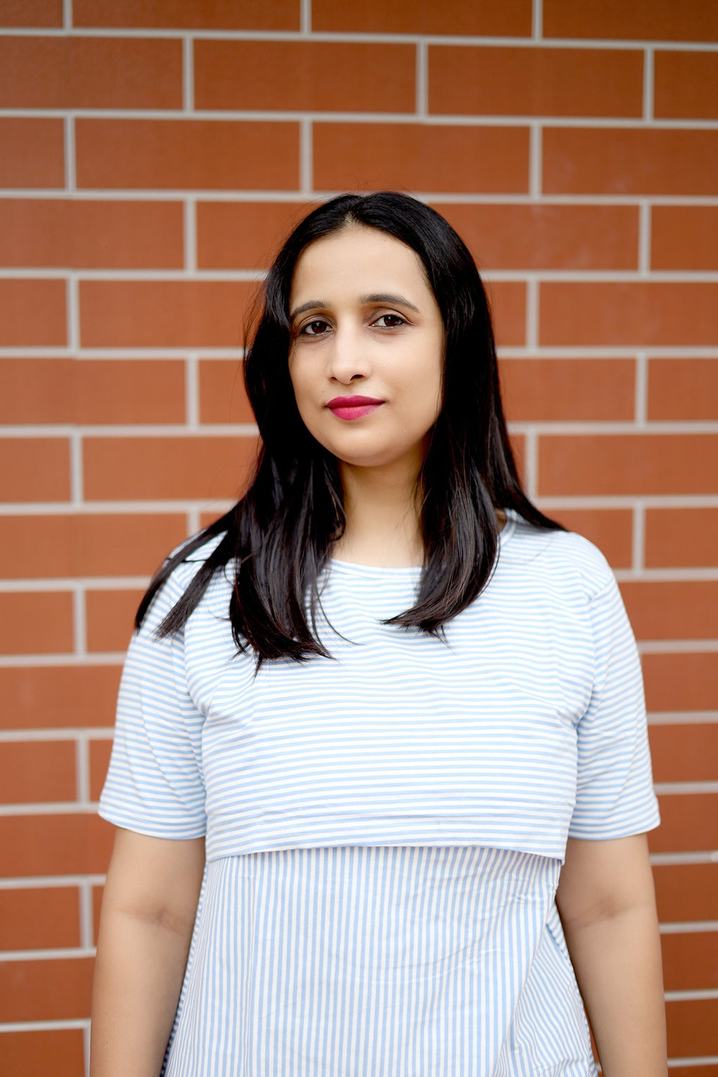 Ocean Breeze Nursing Blouse