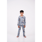 Blue Jungle Animal Nightwear