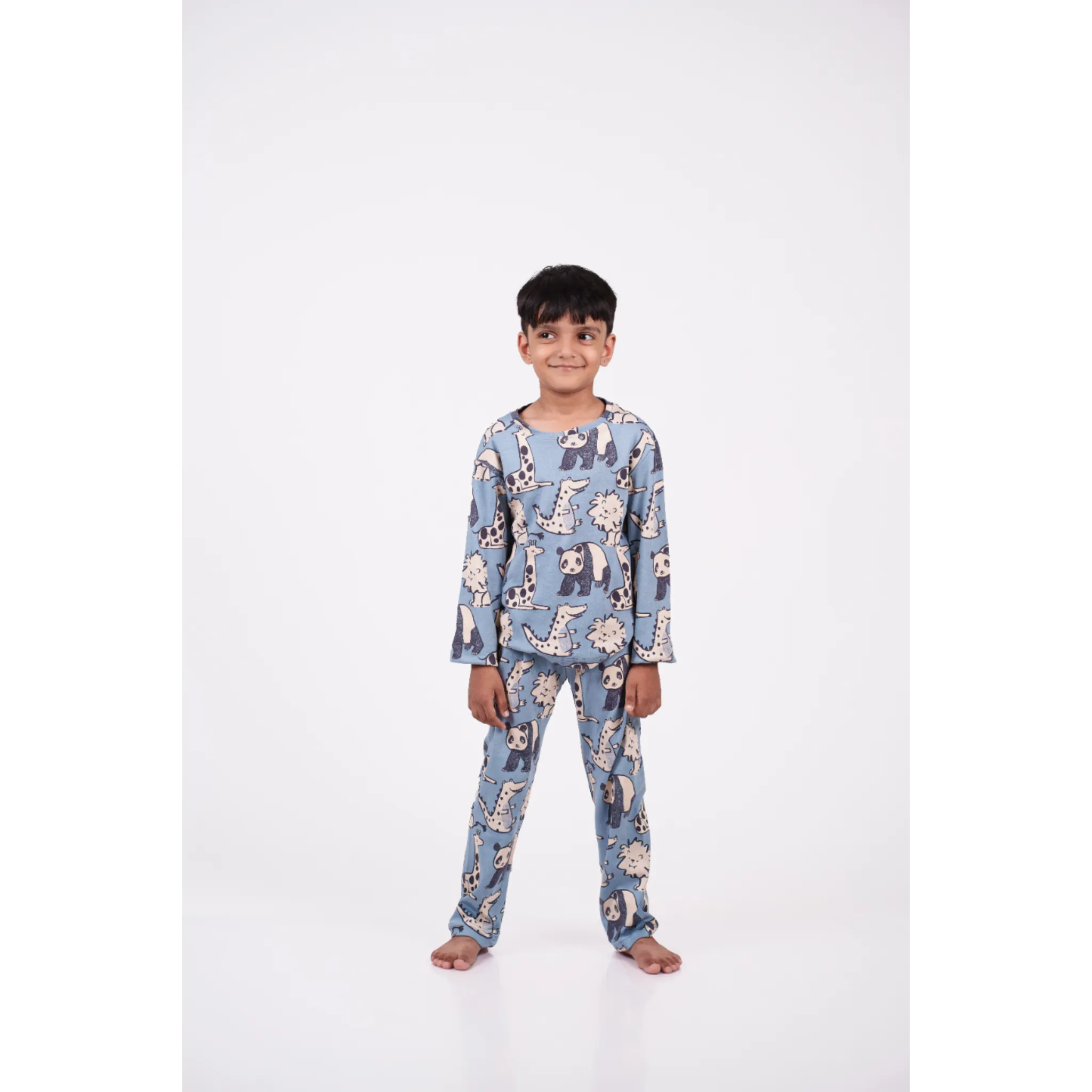 Blue Jungle Animal Nightwear