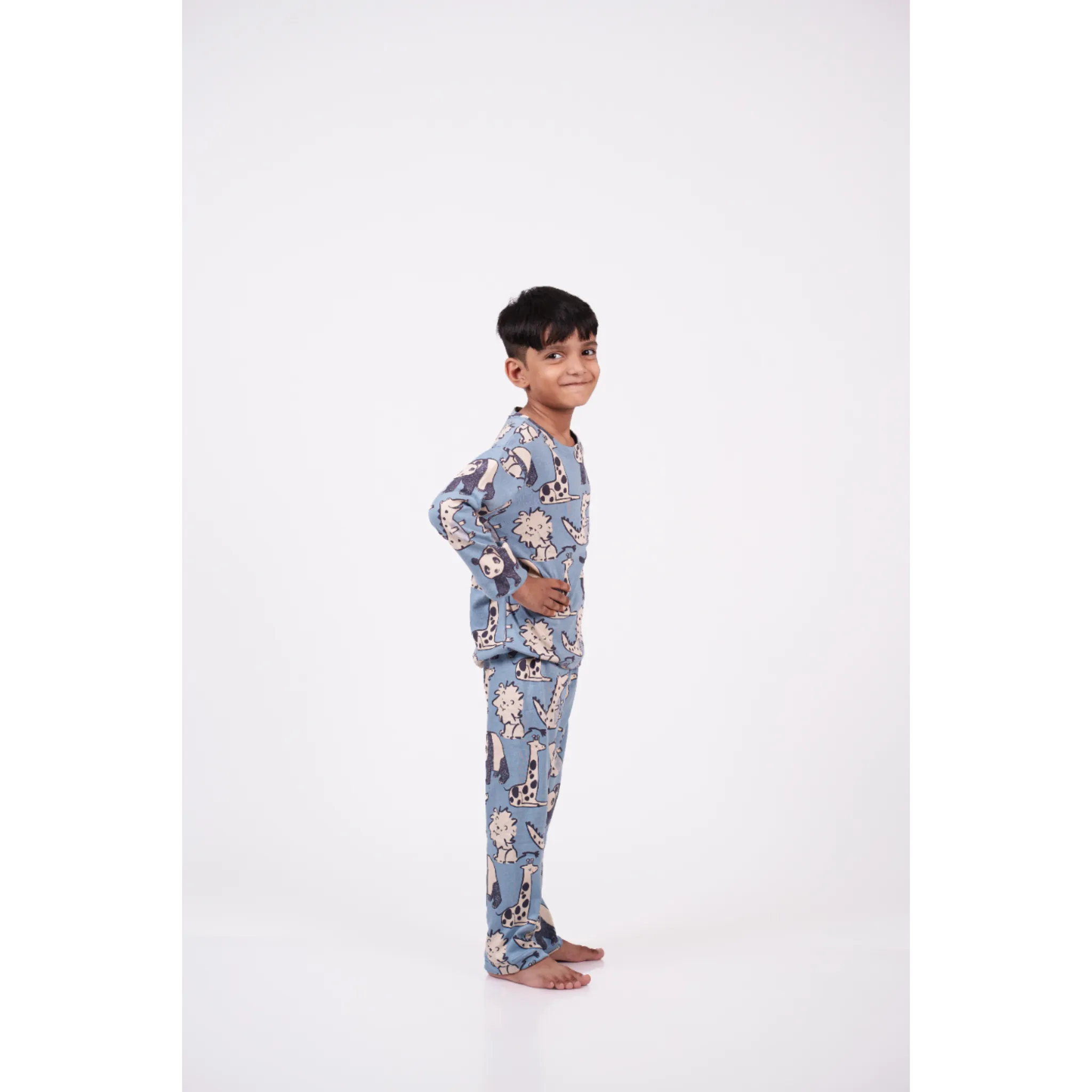 Blue Jungle Animal Nightwear