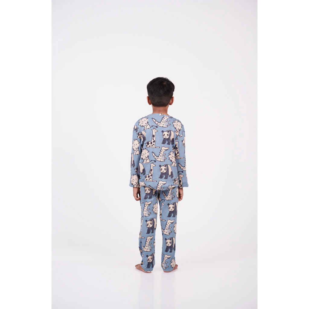 Blue Jungle Animal Nightwear