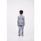Blue Jungle Animal Nightwear