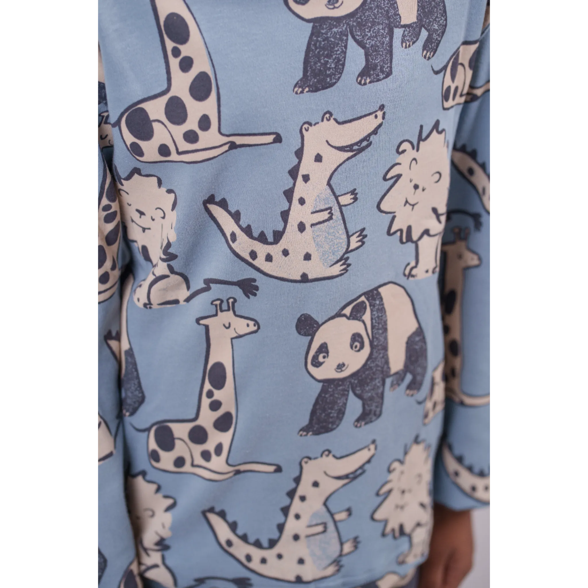 Blue Jungle Animal Nightwear