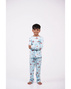 Boat Print Pajama Set
