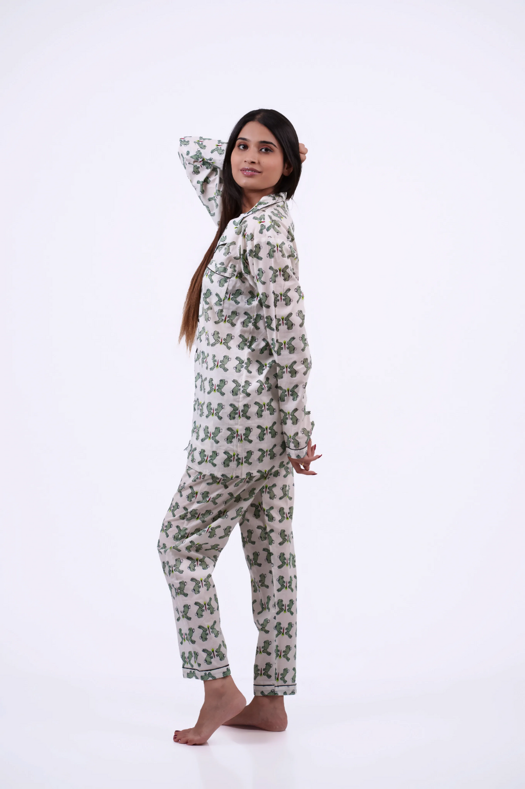 Bunny Print Nightwear Set