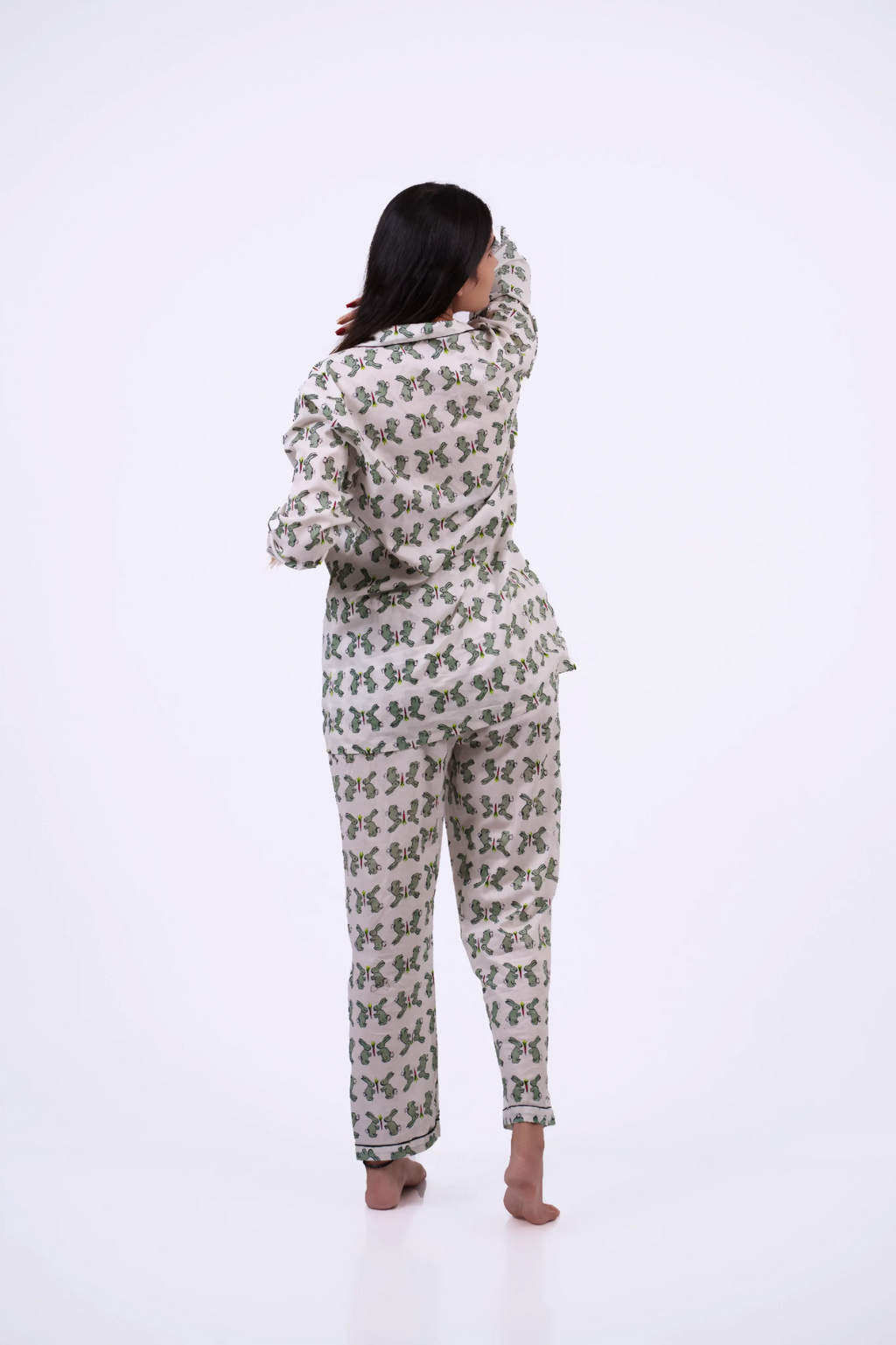 Bunny Print Nightwear Set