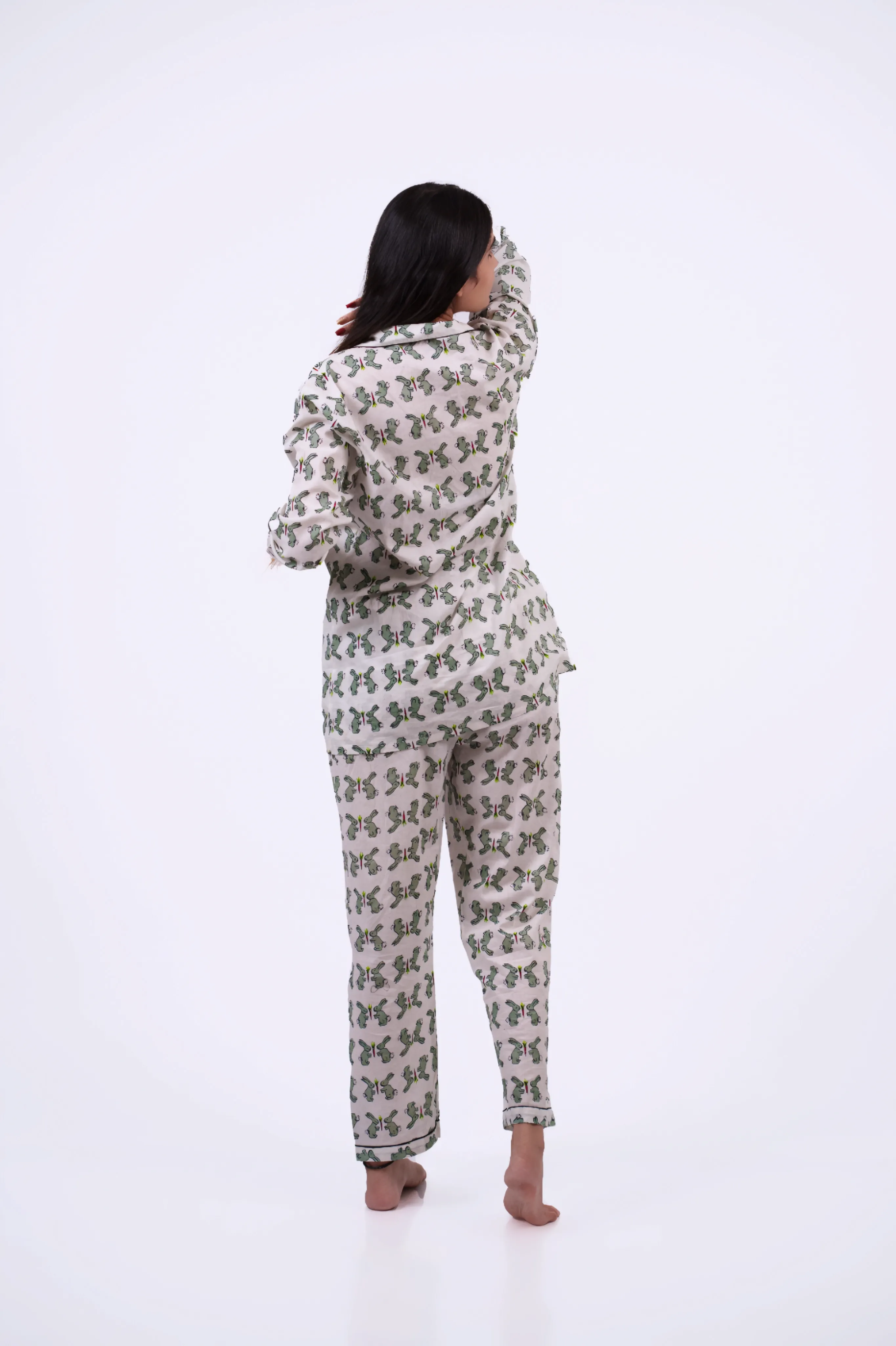 Bunny Print Nightwear Set