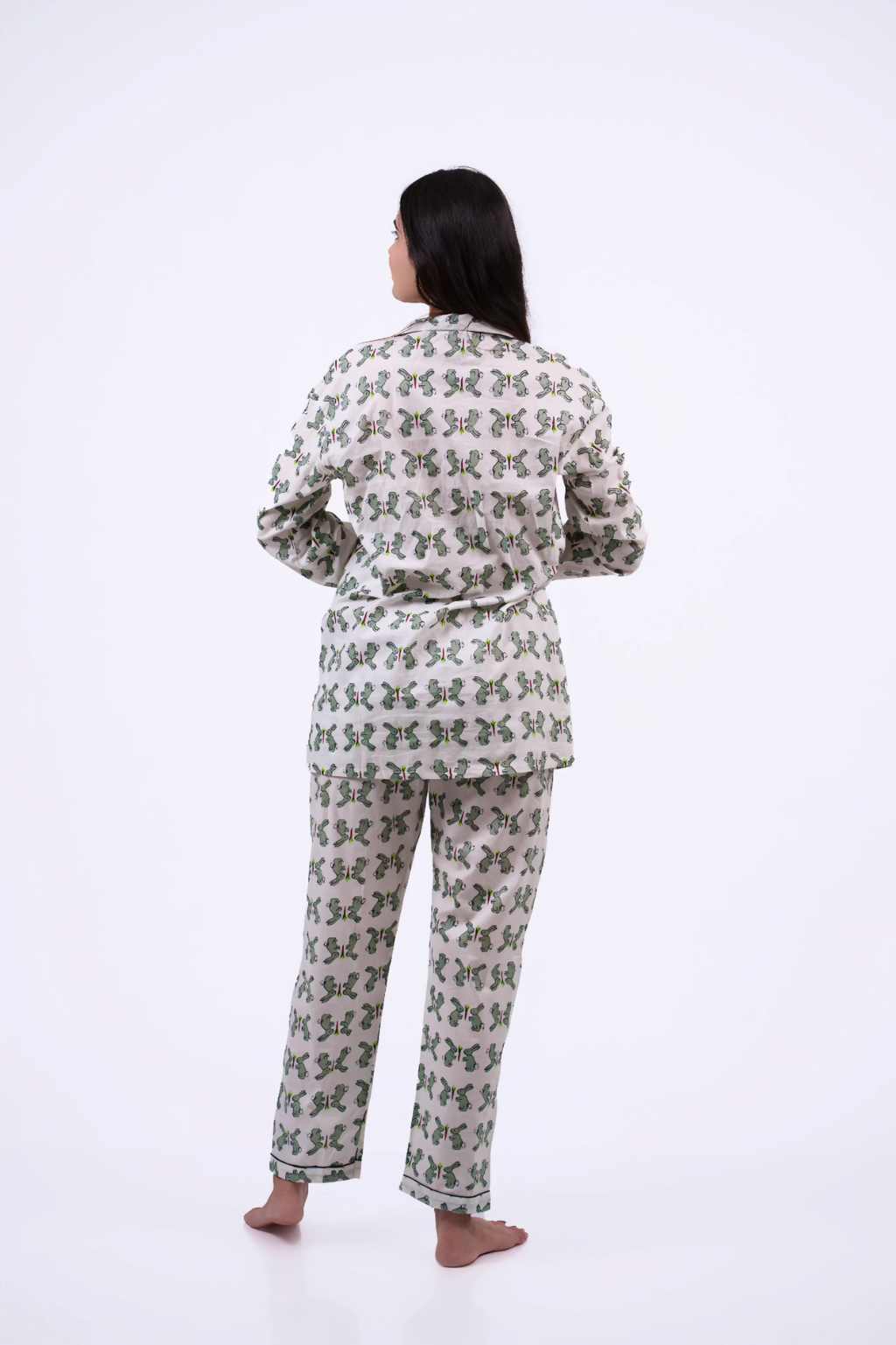 Bunny Print Nightwear Set