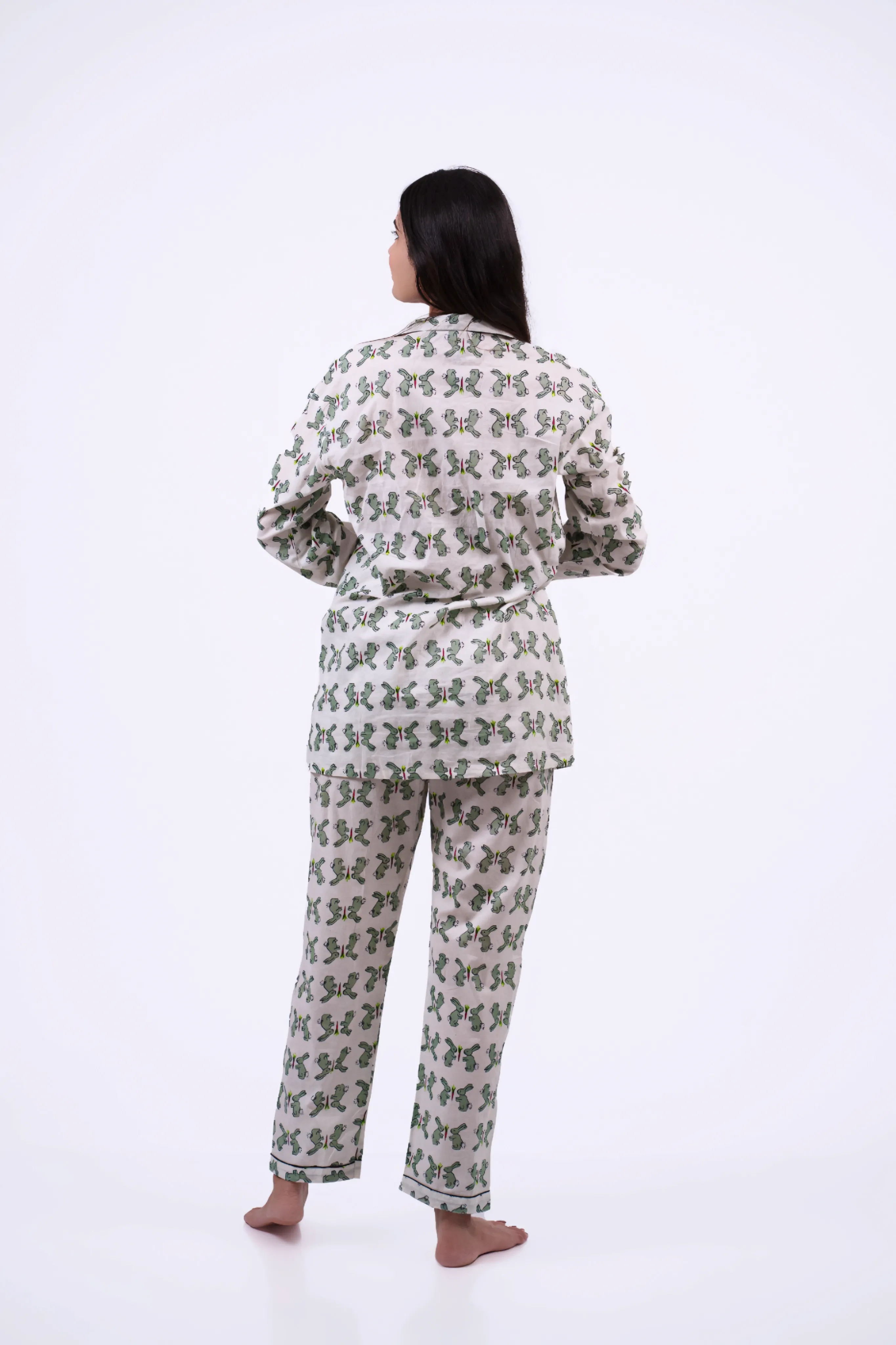 Bunny Print Nightwear Set