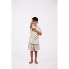 Camel Print Short Set