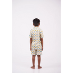 Camel Print Short Set