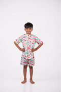 Car Print Short Set