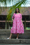 Blush Garden Maternity Dress