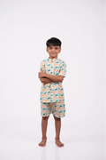Dino Print Short Set