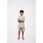 Dino Print Short Set