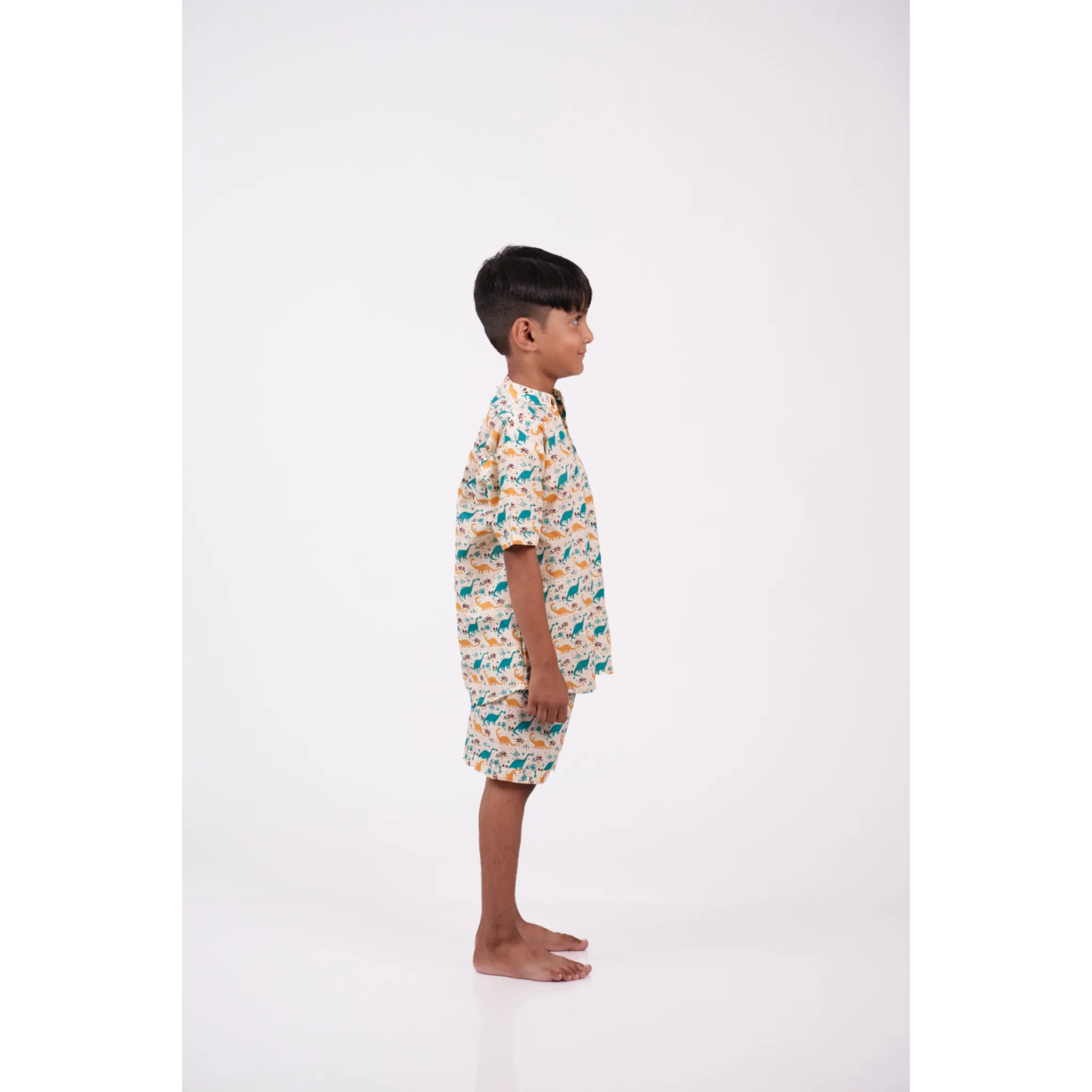 Dino Print Short Set