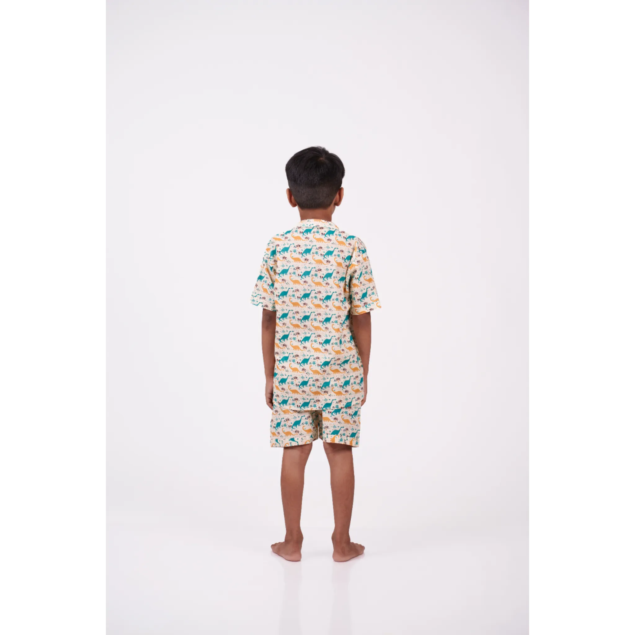 Dino Print Short Set