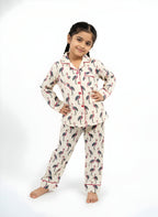 Flamingo Dreams Cotton Night Suit