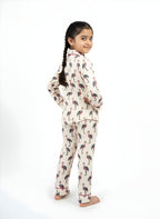 Flamingo Dreams Cotton Night Suit