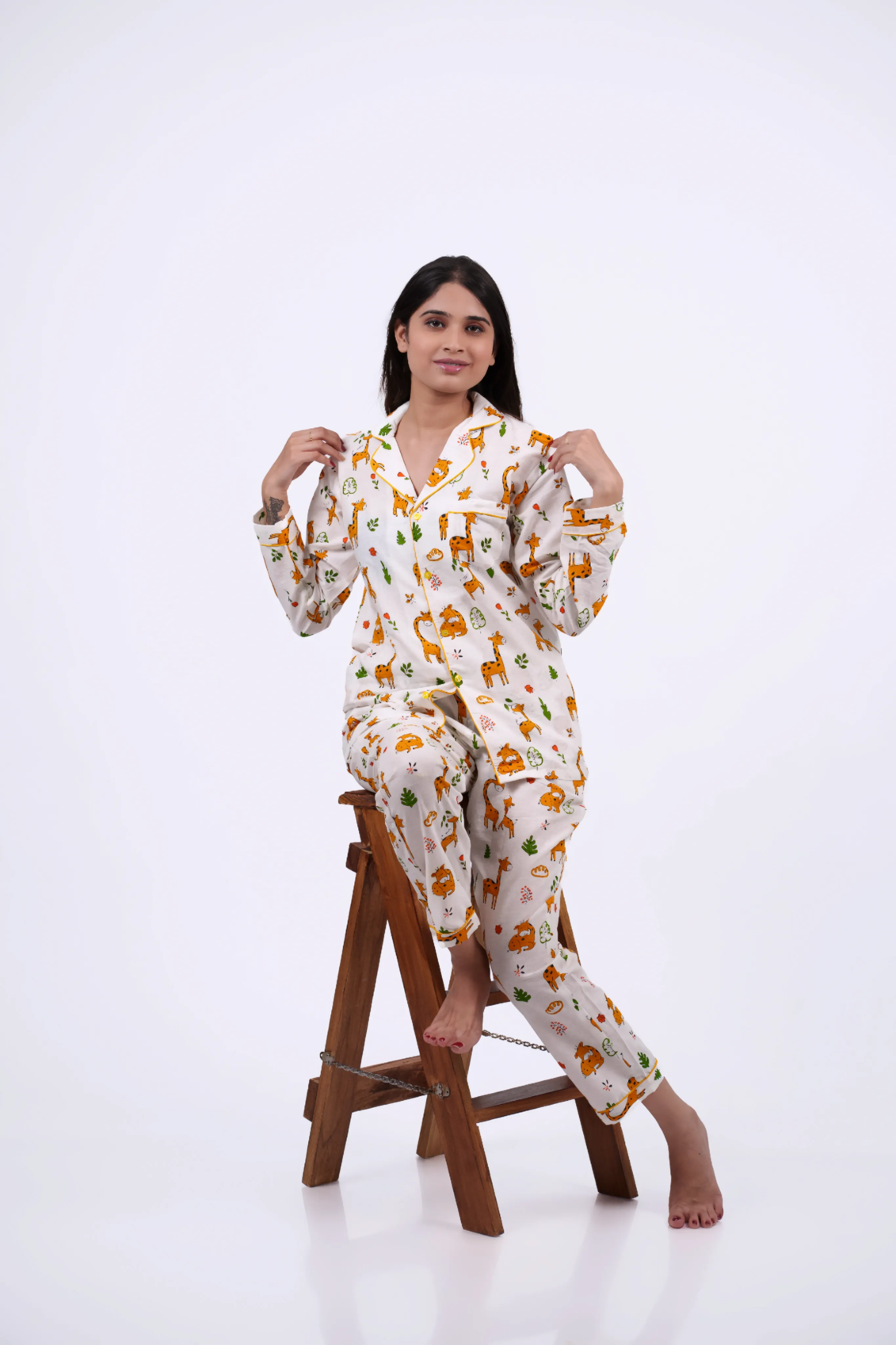 Jungle Print Nightwear Set