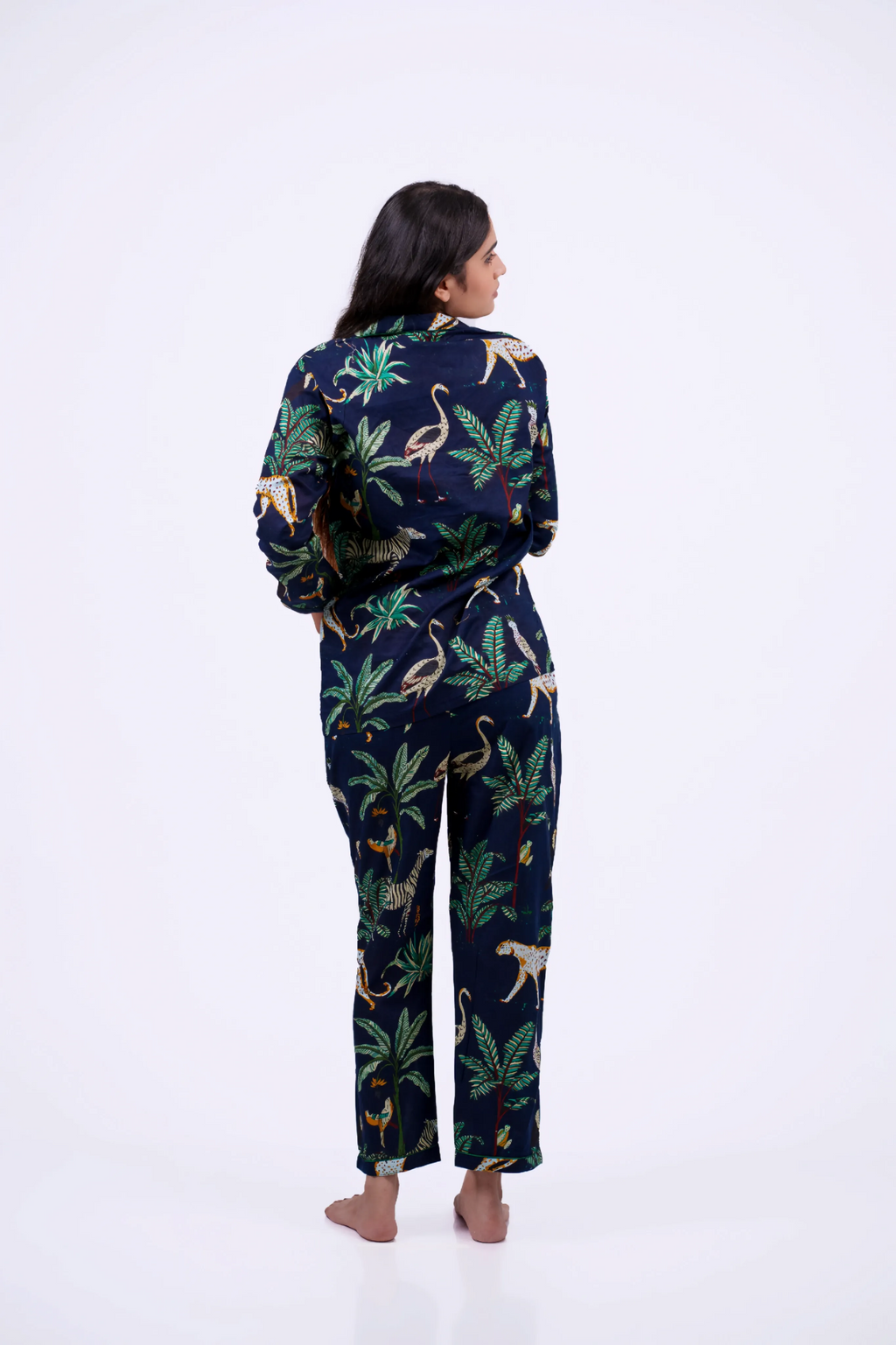 Leopard Print Nightwear Set