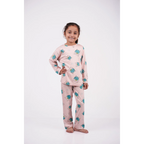 Pink Owl Print Nightwear
