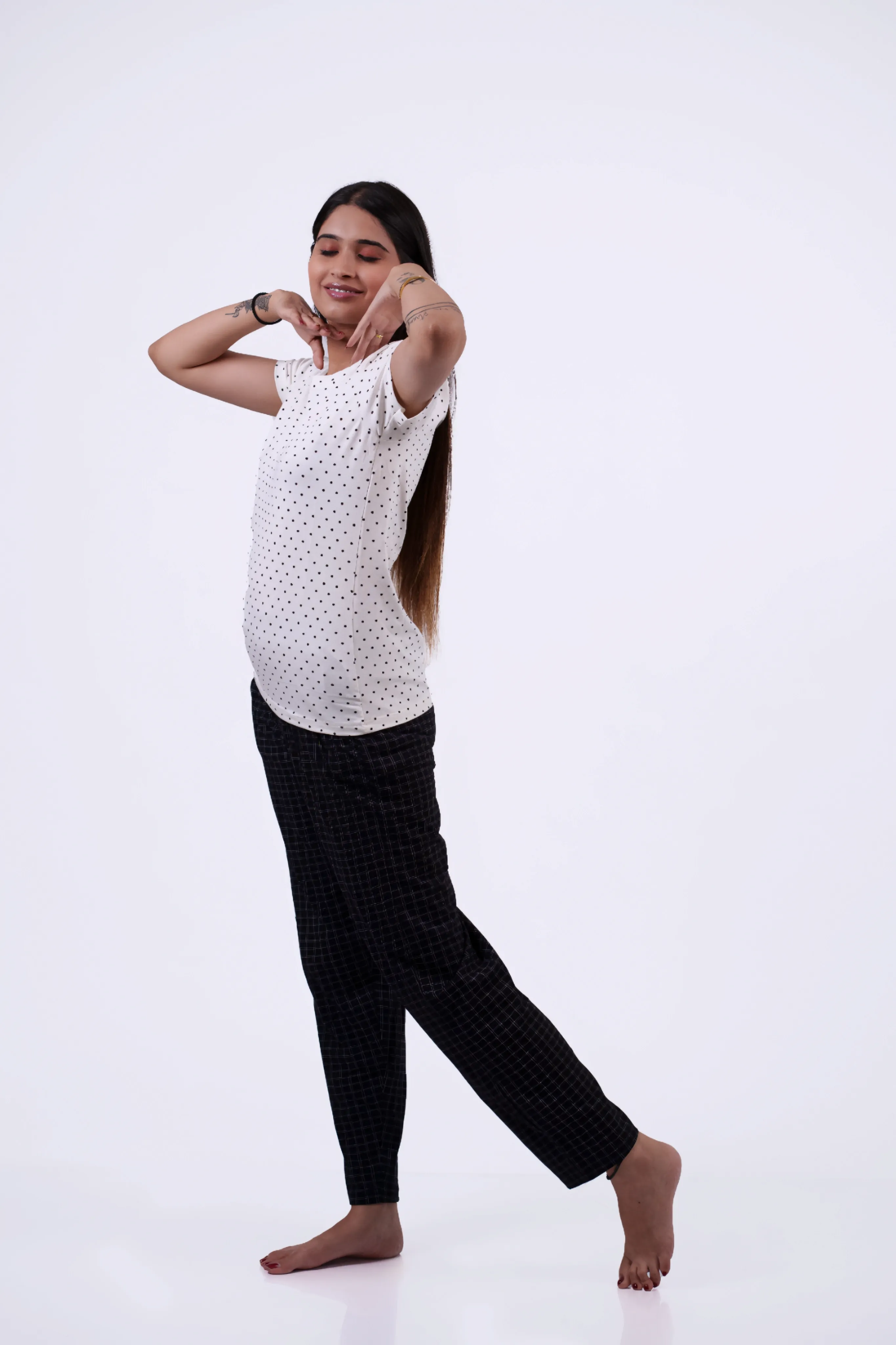 Polka Dot Loungewear Set