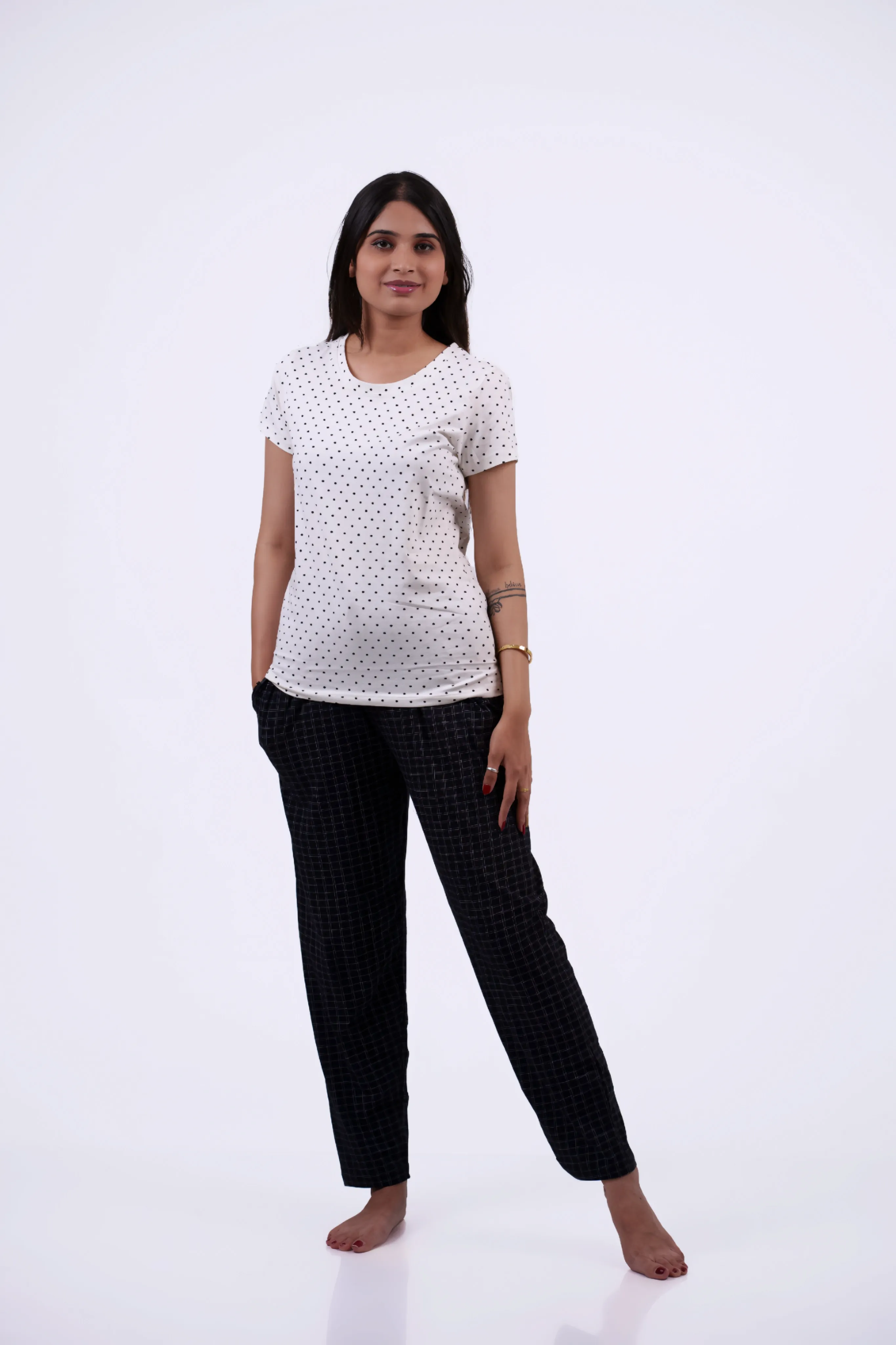 Polka Dot Loungewear Set