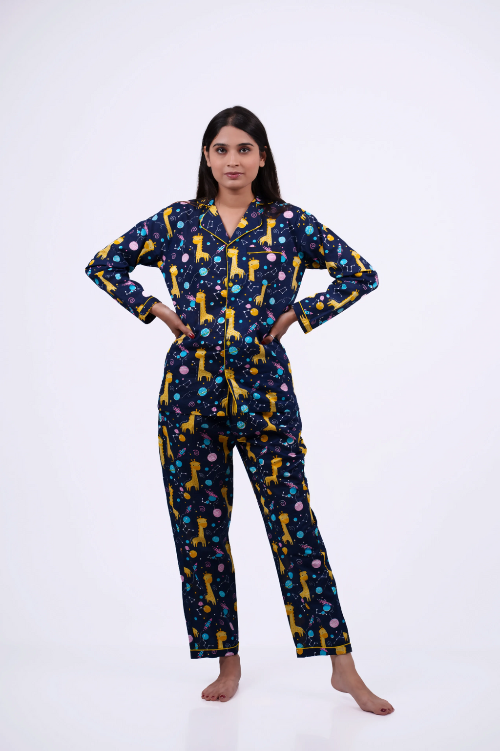 Starry Giraffe Nightwear Set