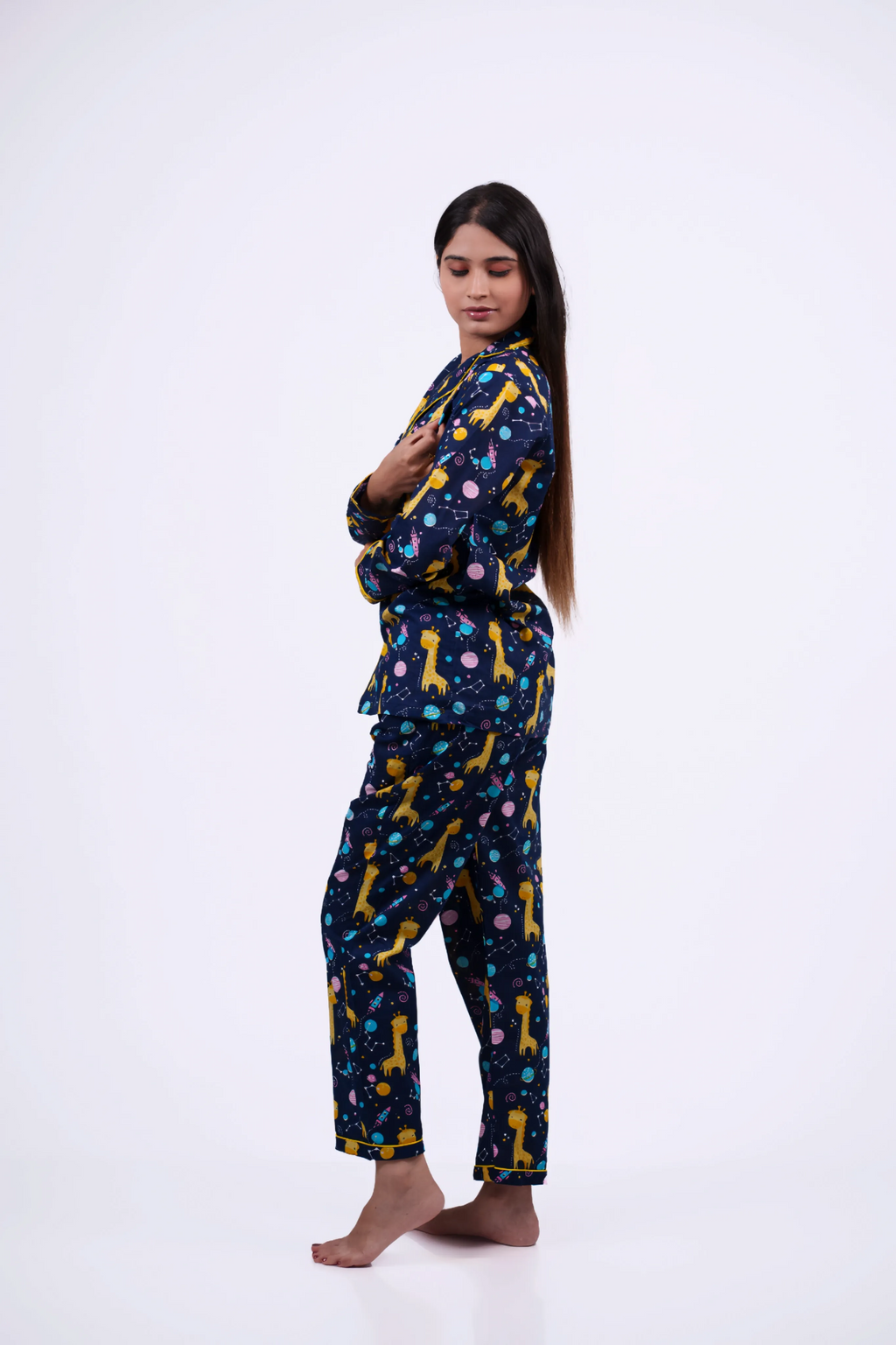 Starry Giraffe Nightwear Set