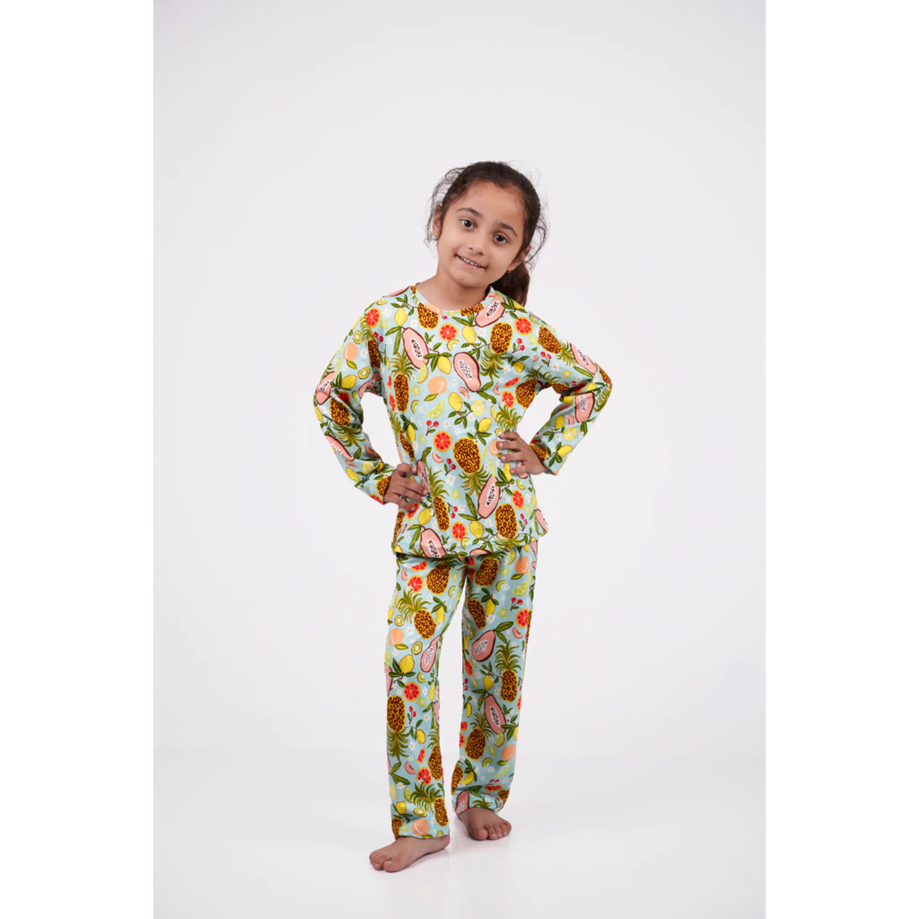 Tropical Fruit Print Set