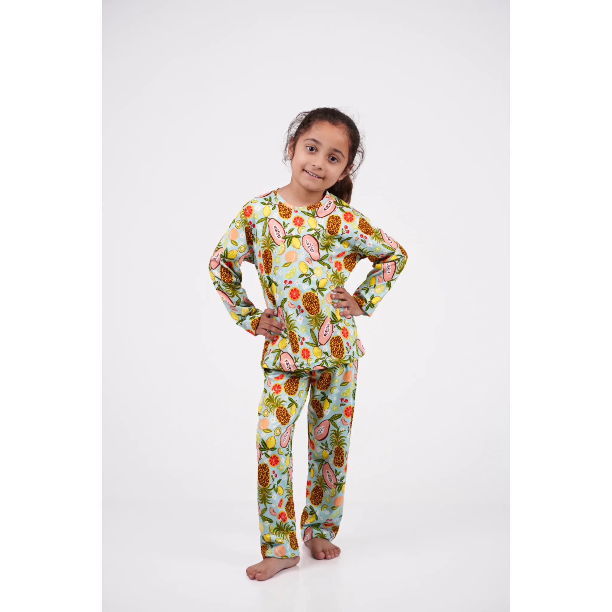 Tropical Fruit Print Set