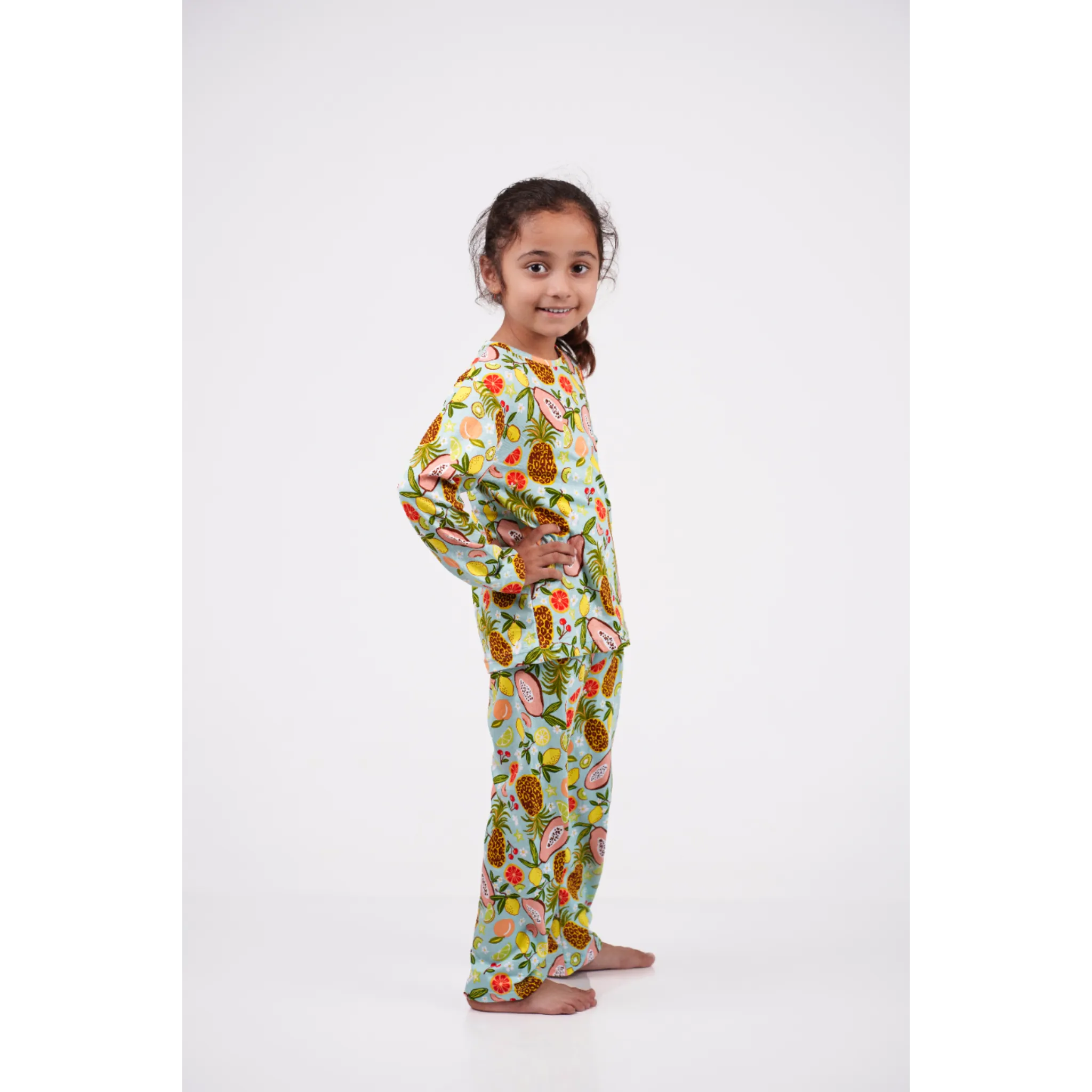 Tropical Fruit Print Set