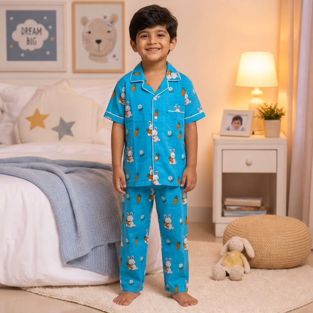 Little Blue Bunny Print