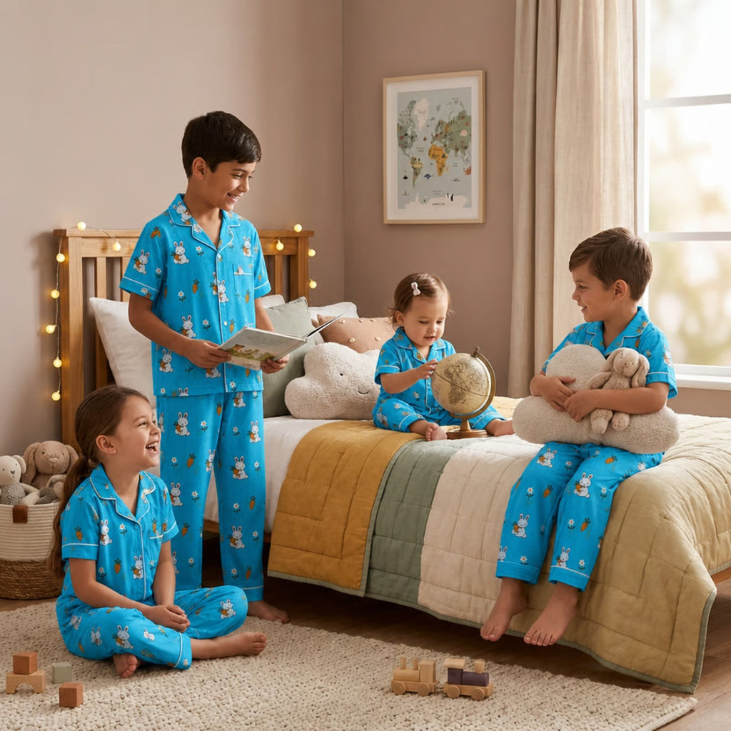 Little Blue Bunny Print