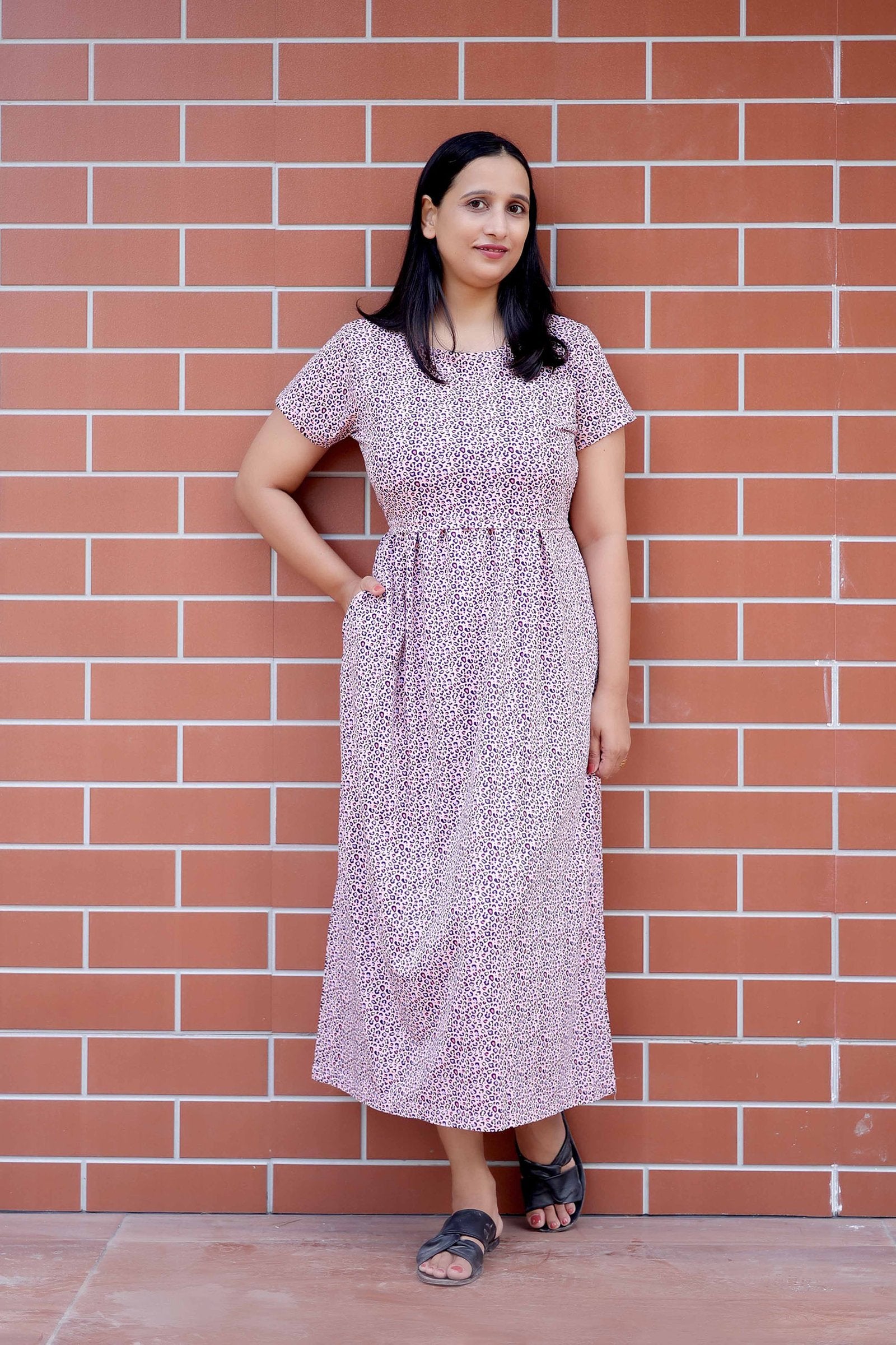 Wild Whisper Maternity Dress