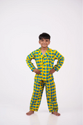 Yellow Elephant Pajama Set