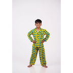 Yellow Elephant Pajama Set
