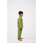 Yellow Elephant Pajama Set