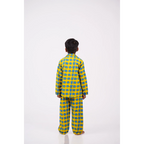 Yellow Elephant Pajama Set