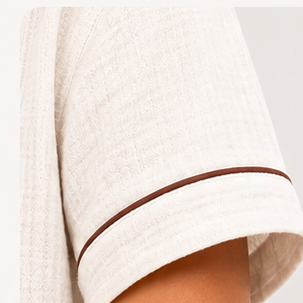 Classic Ivory Muslin Kids Night Suit