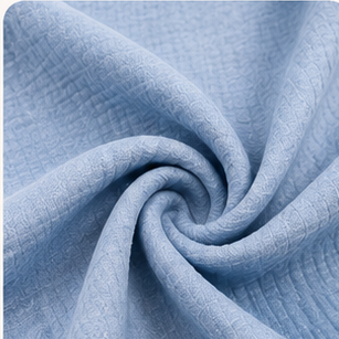 Classic Blue Muslin Kids Night Suit
